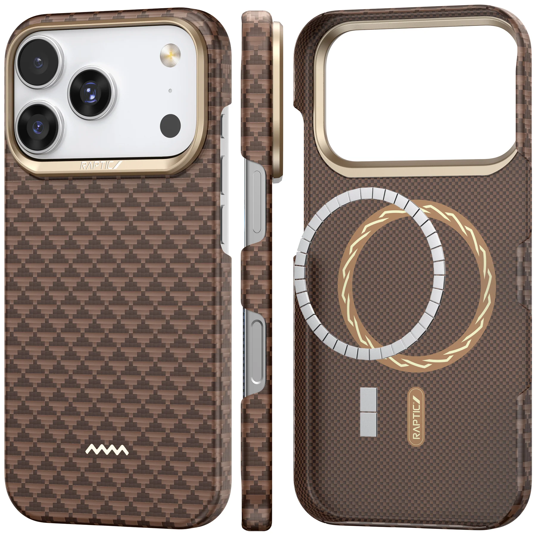 Raptic Aramid Skin-Origin for iPhone 17 Pro / Max - humble